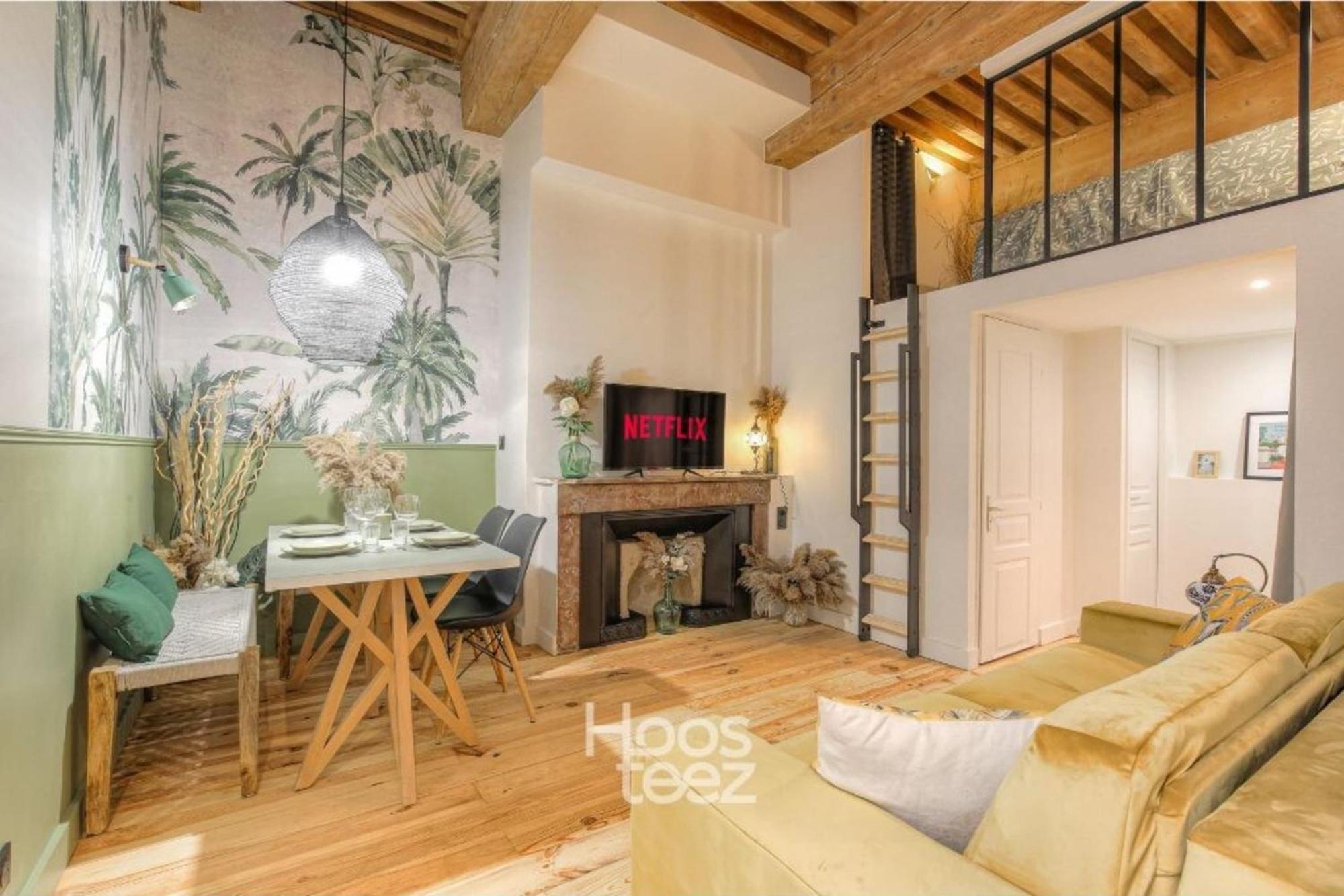 Appartement Le Raffine Avec Caractere En Hypercentre à Lyon Extérieur photo